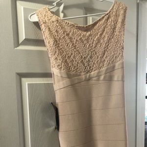 Bebe dress tags on never worn small